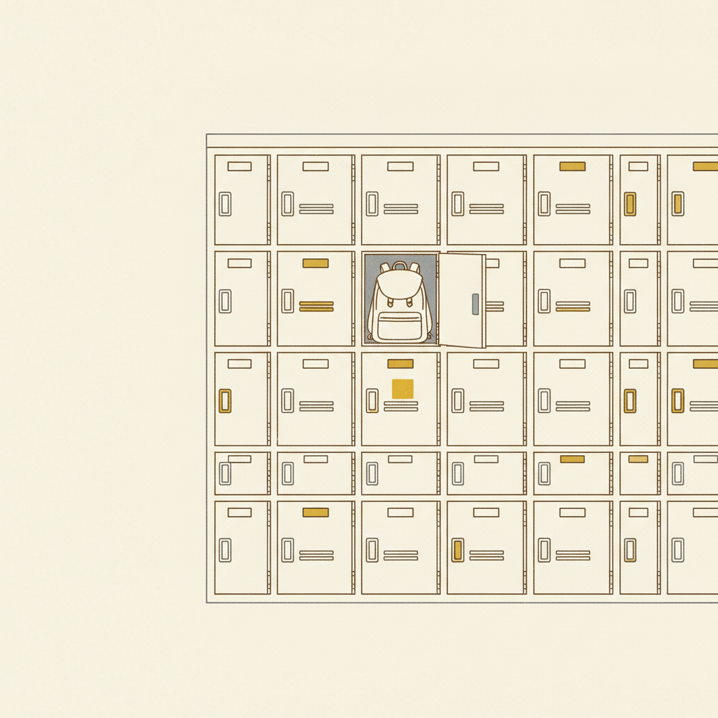 日本車站的置物櫃牆,各種尺寸